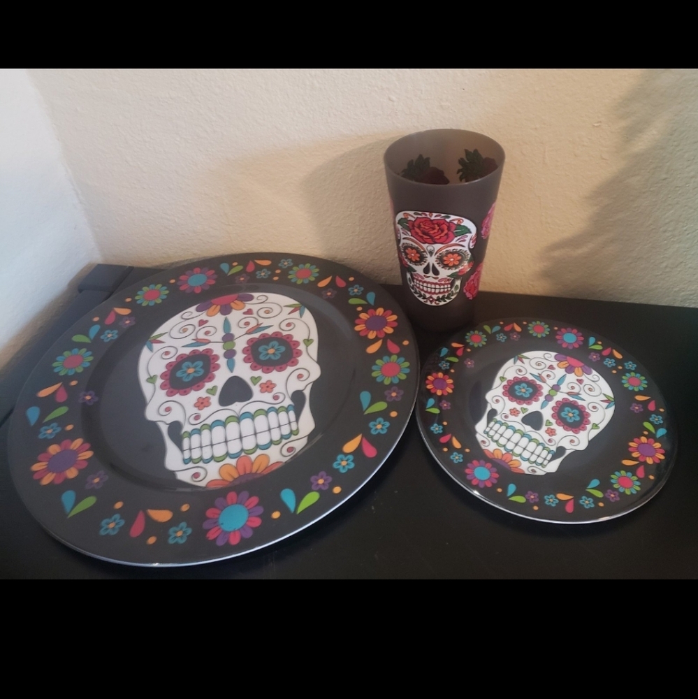 Sugar skull set